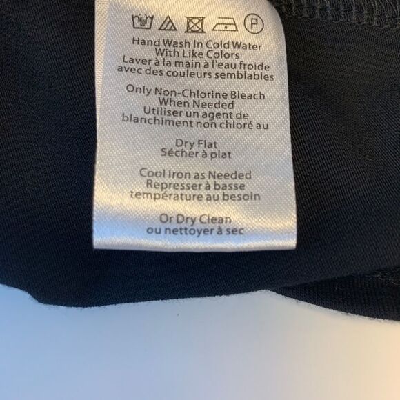 HALSTON black long sleeve ruffle frill blouse top Sz S NWT - Picture 6 of 10